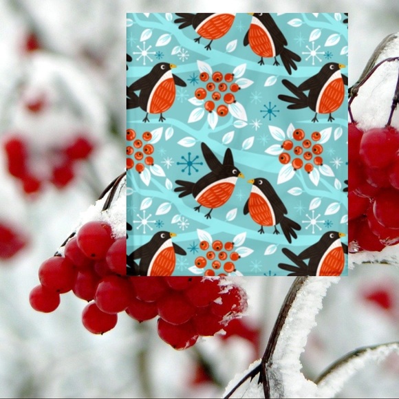 25 10X13 Birds And Berries Poly Mailers CLEARANCE - Picture 5 of 7